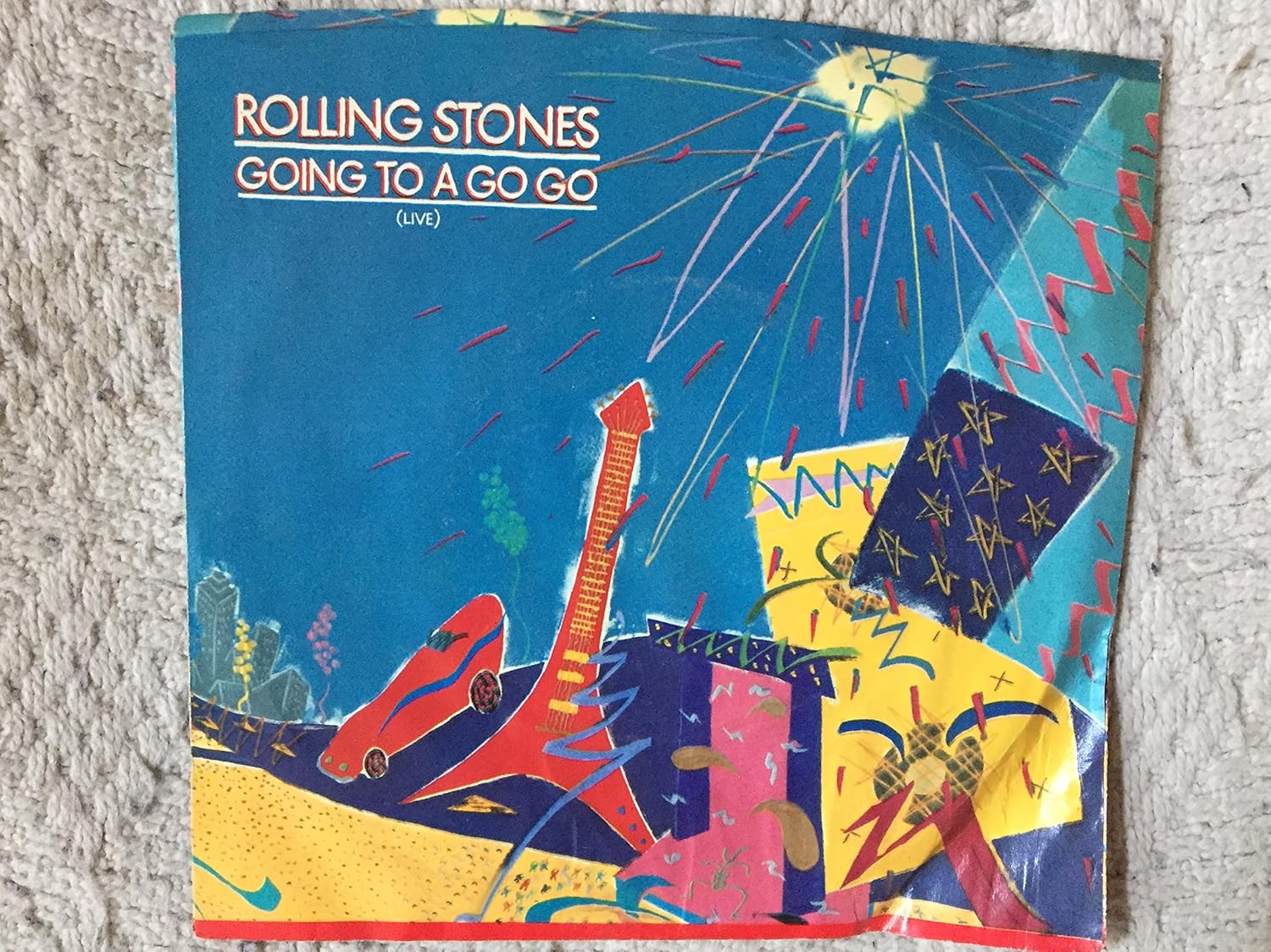 The Rolling Stones Going To A Go Go Beast Of Burden 45 Rpm Amazon Com Music