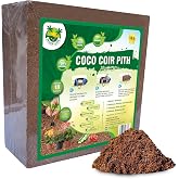 MODELLOR (10 lb) Premium Super Washed Coco Coir Brick, High Yield 18 to 20 gallons [72 to 80 quarts], Seed Starter, Organic, pH Balanced, Gardening, Indoor, Outdoor use