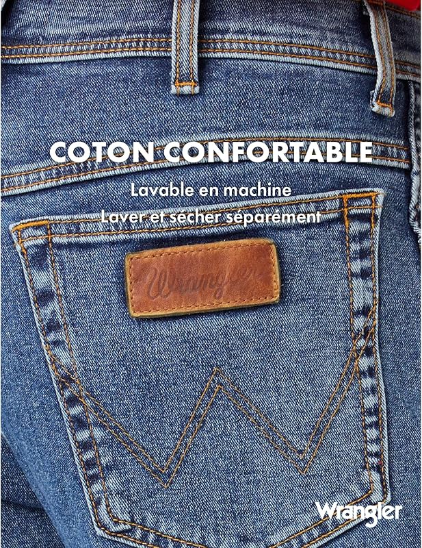 - Jean Homme - Coupe Droite Authentic - Texas - Stonewash