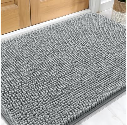 OLANLY Chenille Dog Door Mat 30x20 1