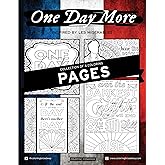 Coloring Broadway - Les Miserables Inspired Coloring Pages (Set of 4) “One Day More” Collection, Broadway Musical Merchandise, Card Stock (8 1/2” x 11”), Ideal Gift for a Broadway Theater Lover