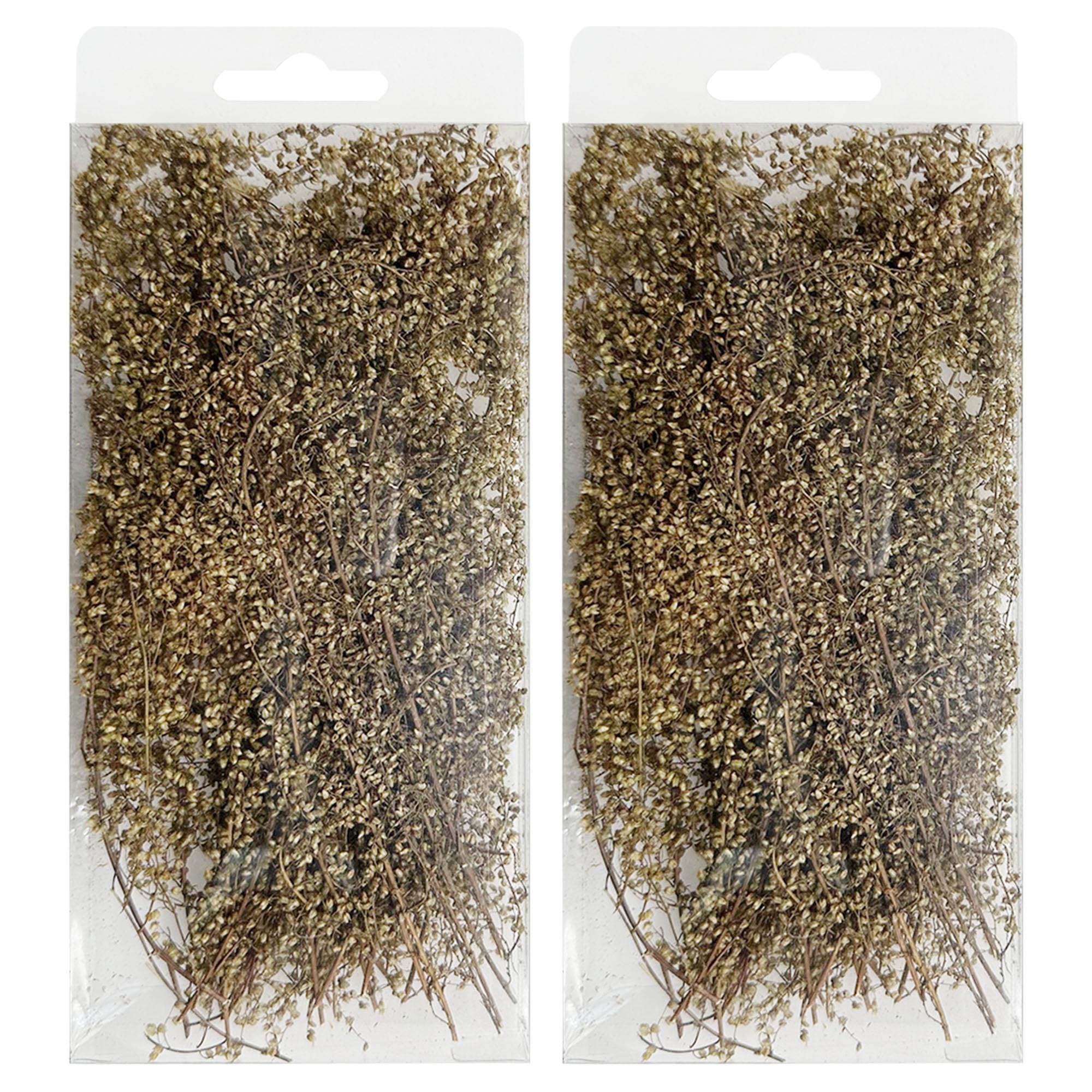 Attuslla Grass Bushy Tuft Static Grass Tuft Model Grass Tufts Railway Artificial Flower Cluster Vegetation Groups for Model Train Landscape Railroad Scenery, Yellowish