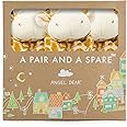 Angel Dear - Brown Giraffe, Pair And A Spare Blankie Set