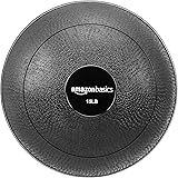 Amazon Basics Slam Ball, Smooth Grip, 15 lb, Black