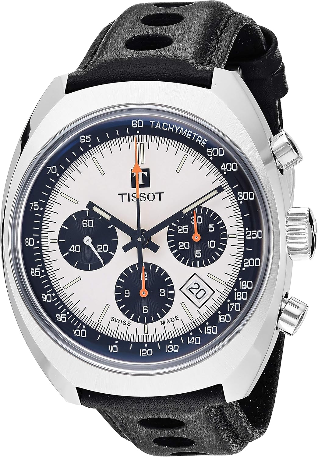 Tissot mens Heritage Stainless Steel Dress Watch Black