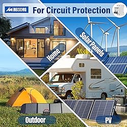 MINGSONG DC Solar Panels Disconnect Switch 40 Amp