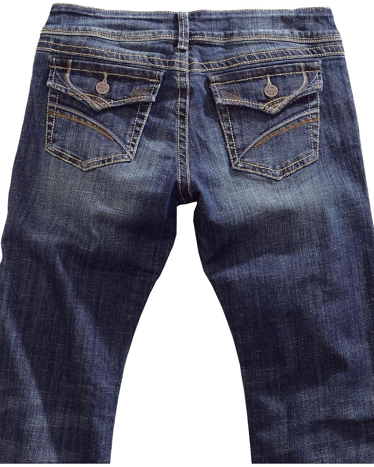 1005403401705 Bu Tin Haul Womens Dolly Celebrity Flap Pocket Bootcut