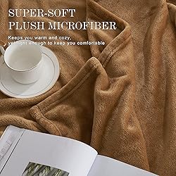 NICETOWN Fleece Blanket - Full/Queen Blanket