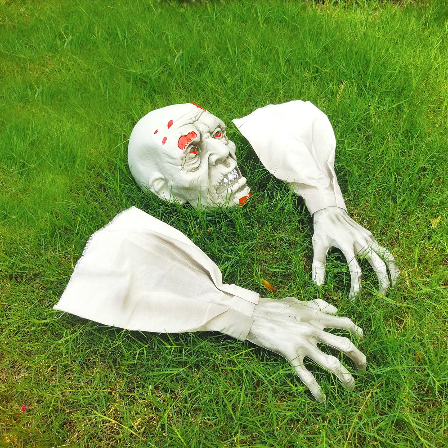Decorative Garden Stakes - GEDIAO Halloween Zombie Groundbreaker Decoration, Best Halloween Outdoor Decorations, Yard Lawn Garden Stake Graveyard Decor Party Props