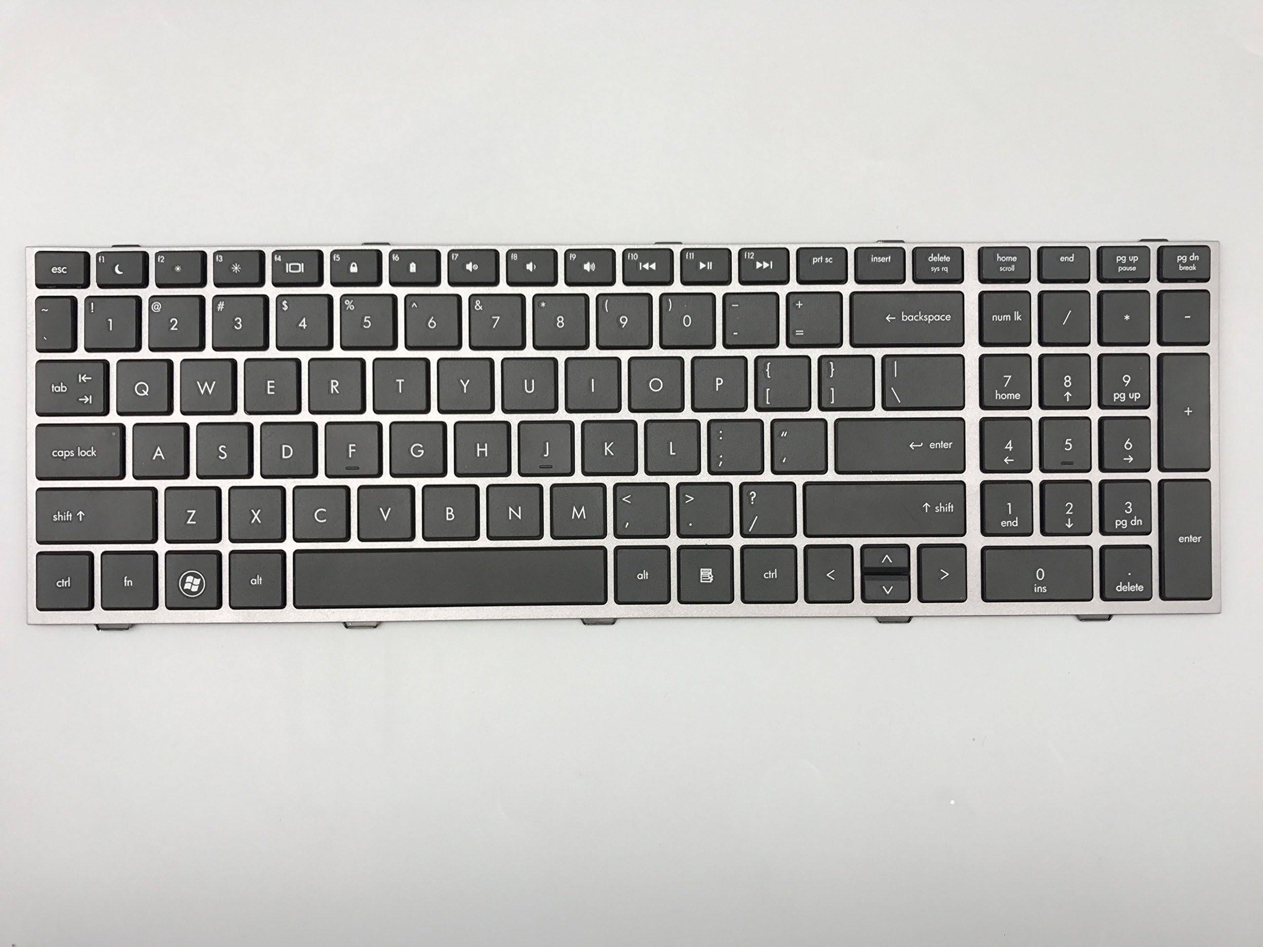 New Keyboard for HP Probook 4540s 4545s Notebook Computer US Layout P/N: 639396-5232 NSK-CC1SW 701548-151 Black keycap…