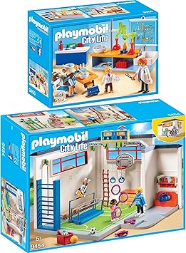 playmobil city life gym