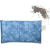 SacksyThyme Microwave Heating Pad for Back, Neck, Menstrual Cramps, Shoulders, Leg Pain Relief - Hot Moist Microwavable Therapy Pack - Flaxseed Hot & Cold Pad Made in USA (Size: 12 x 7) Lavender
