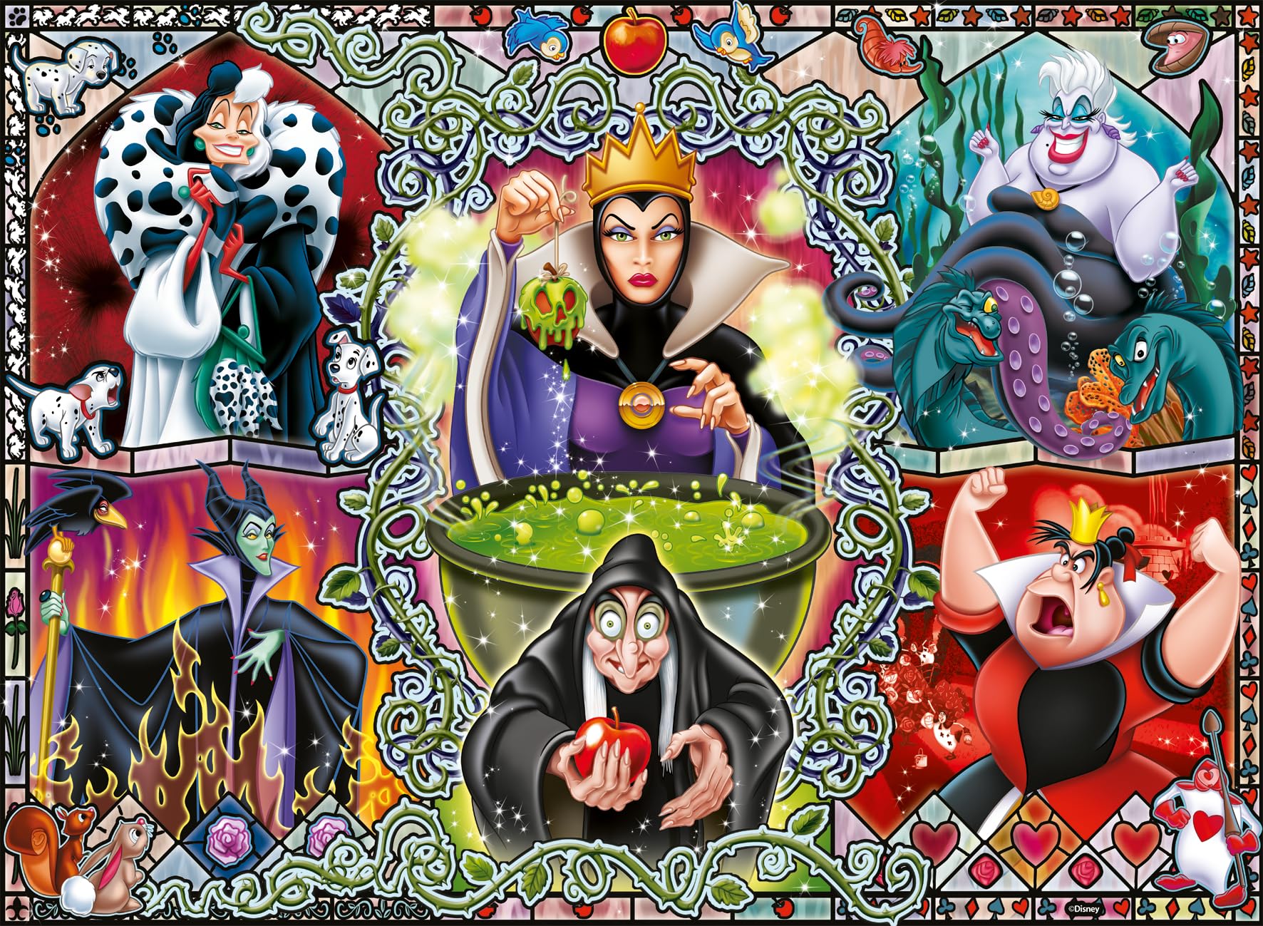 Ravensburger Disney Wicked Women 1000 Piece Jigsaw Puzzles for Adults and Kids Age 12 Years Up