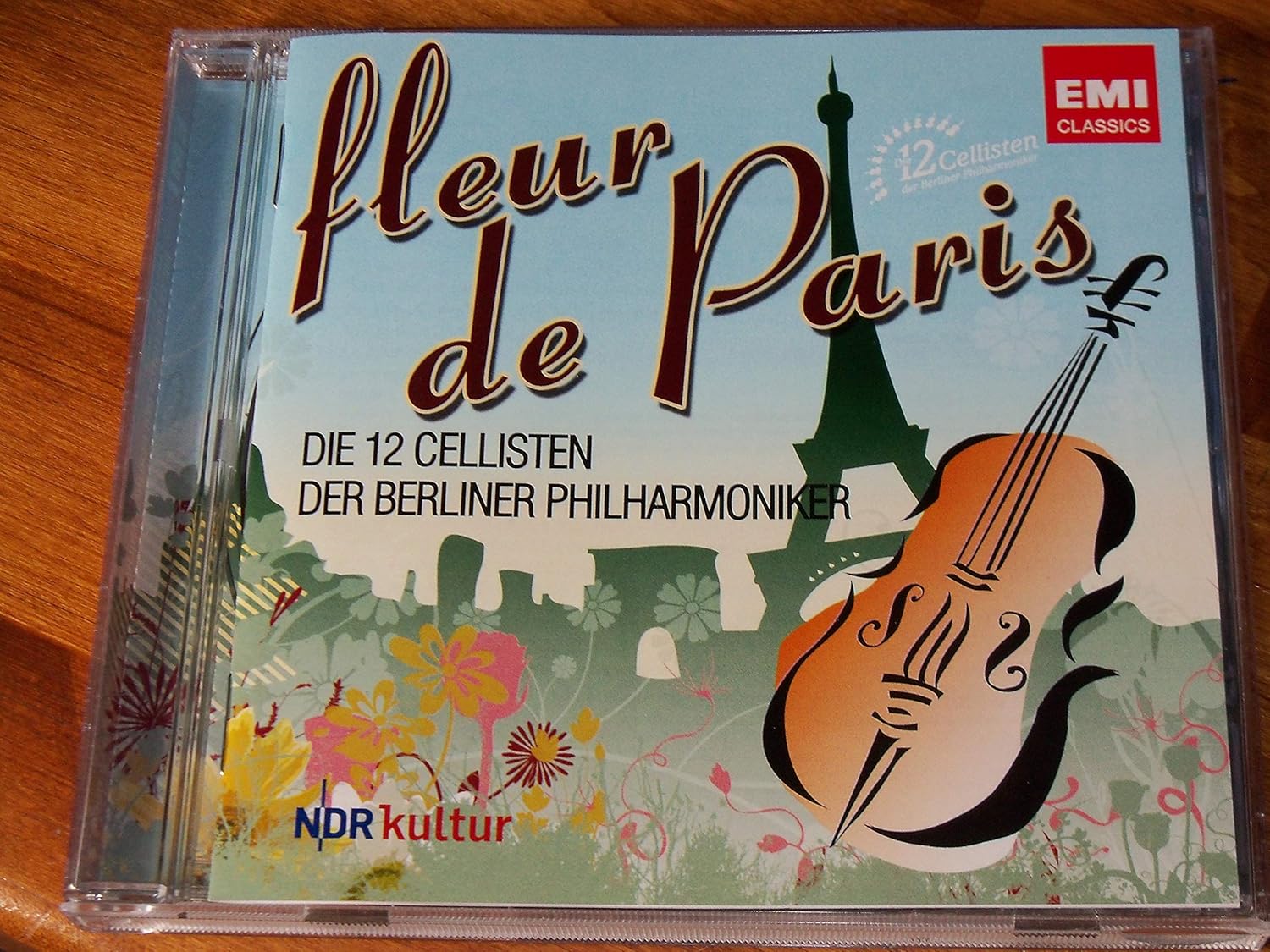 Fleur de Paris 12 Cellists of the Berlin Philharmonic, Claude Debussy