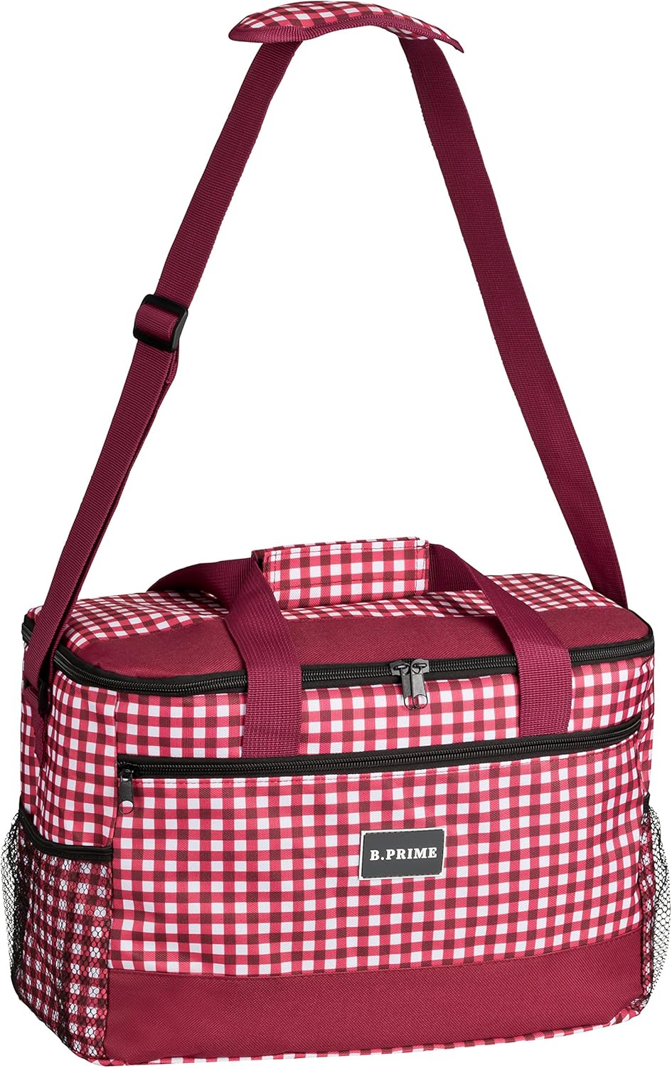 B. Prime insulated cooler classic, 20 Litres, green or blue, 36 cm x 26 cm x 22 cm, ice bag, lunch bag, cool box, camping bag - Image 3