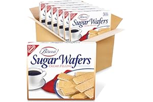 NABISCO Biscos Creme Filled Sugar Wafers, 6 - 8.5 oz Boxes
