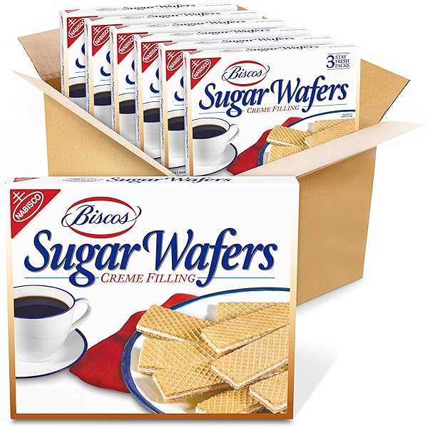 BISCOS CREME FILLED SUGAR WAFERS, 6 – 8.5...