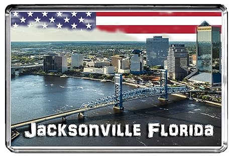 Amazon Com Usa E481 Jacksonville Florida Fridge Magnet Travel