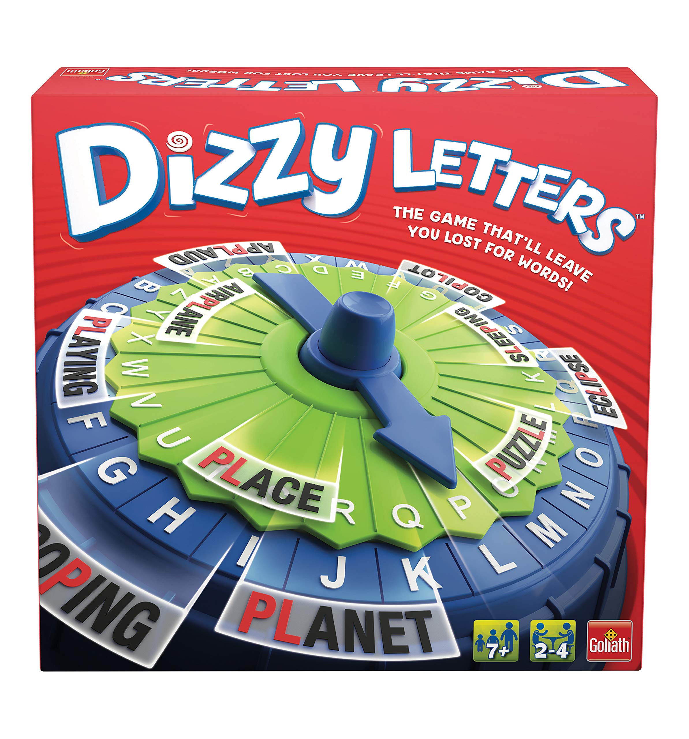 Goliath Games Dizzy Letter Disc, Multi-Colour
