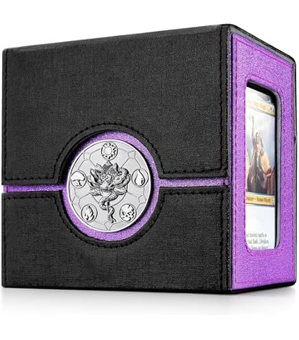 Amazon.com: Kabinka 5-Row Trading Card Storage Box with Commander