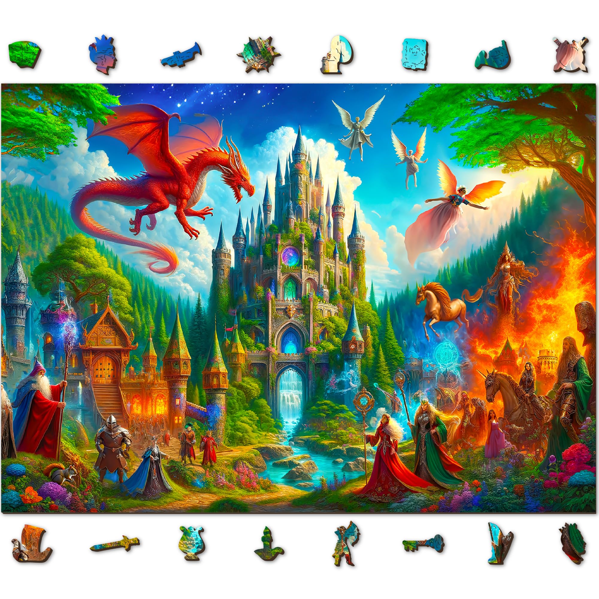 1000 Piece Jigsaw - Guardian Castle main image 1