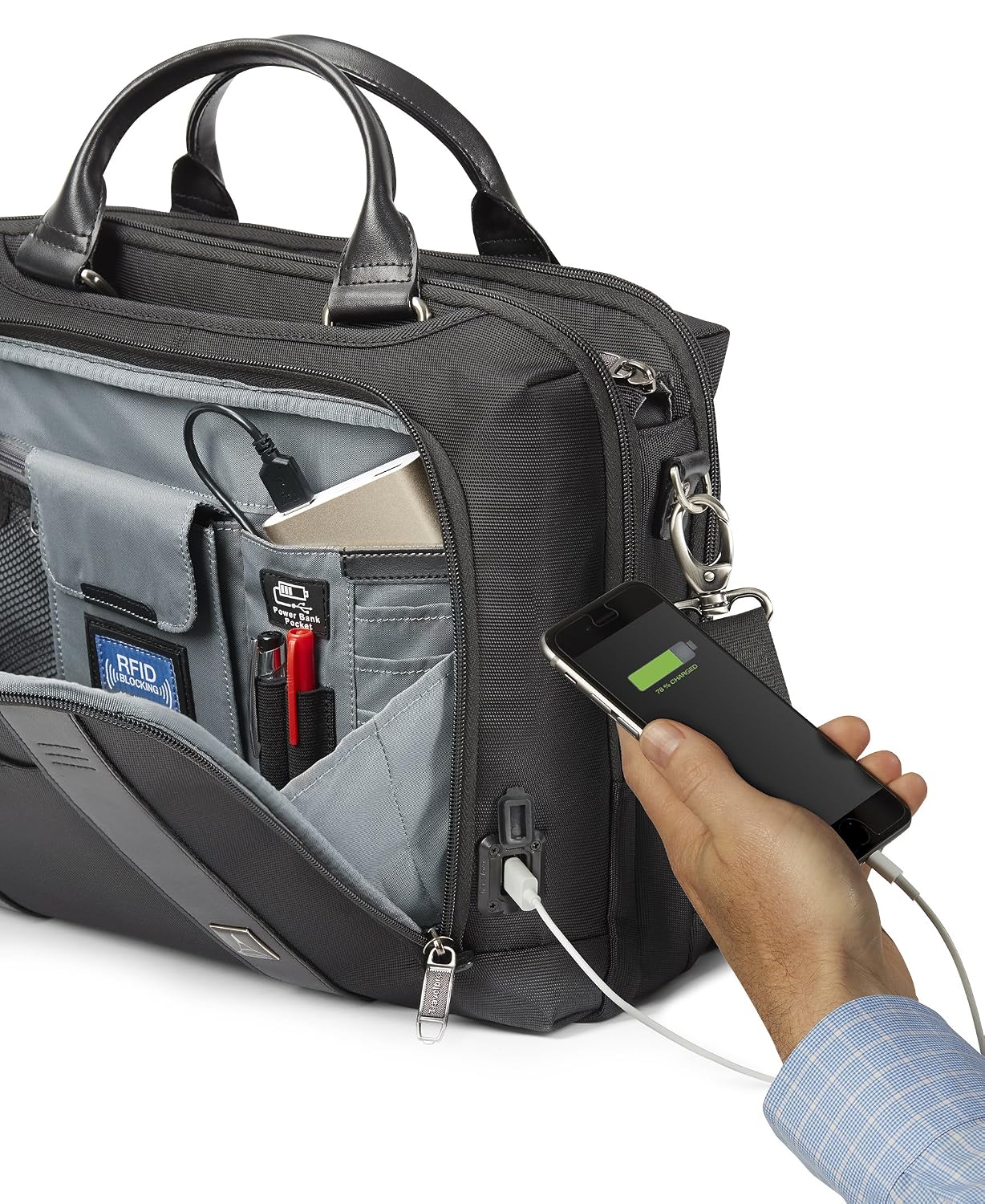 2 Pilot Under-Seat Brief Bag Clothing 