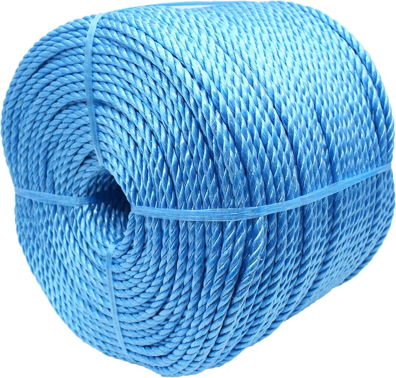 EAI Blue Polypropylene Rope 6mm x 220 Metre Coil - General Purpose Strong