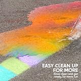 JOYIN Washable Cone Shaped Jumbo Colored Chalk Set 144 Pieces 12 Colors view 3
