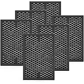 HSIAMEN HRFSC1 VOC Filter S Compatible with Honeywell Air Purifier Filter S HPA3000 PowerPlus and HPA5000 Insight Model HPA3100/3200/3300/5100/5200/5300, Carbon 6-Pack