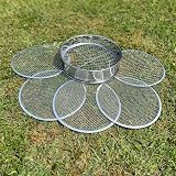 Selections Stainless Steel Garden Potting Bonsai Compost Soil Sieve with 5 view 6