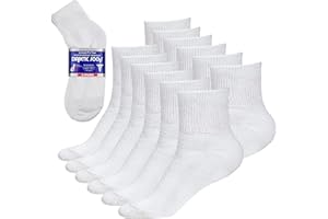 Diabetic Ankle Socks Mens Womens Non-binding Socks Loose Fit 6 Pairs Debra Weitzner