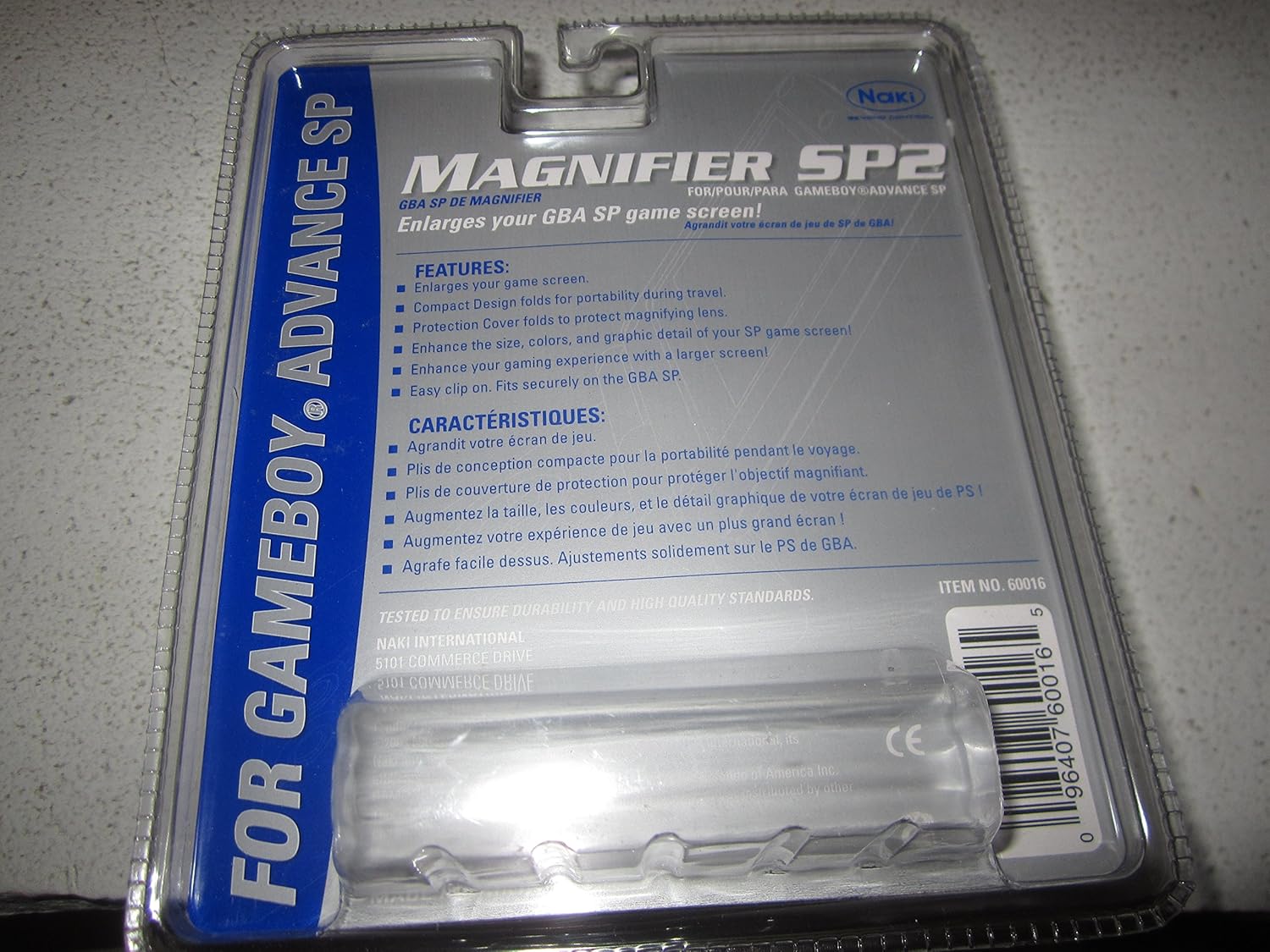 Naki World Magnifier SP2 for Gameboy Advance SP (60016): Computers & Accessories