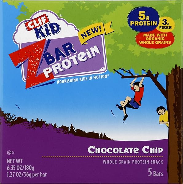 CLIF ZPROTEIN 5PK CHOC CH SIZE 6.35Z CLIF ZPROTEIN CHOCOLATE CHIP 6.35OZ