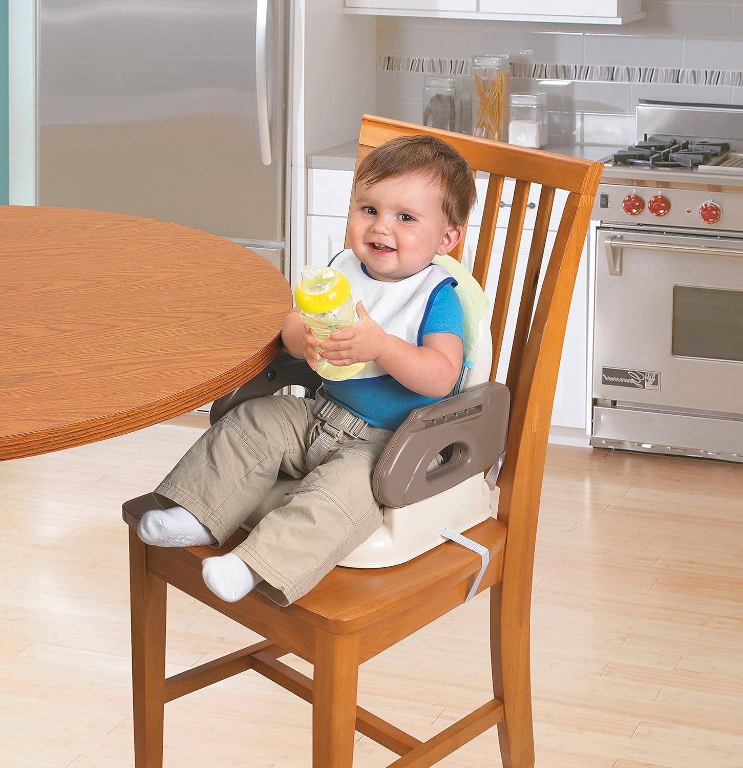 Summer Deluxe Comfort Folding Booster Seat, Tan : Chair Booster Seats : Baby