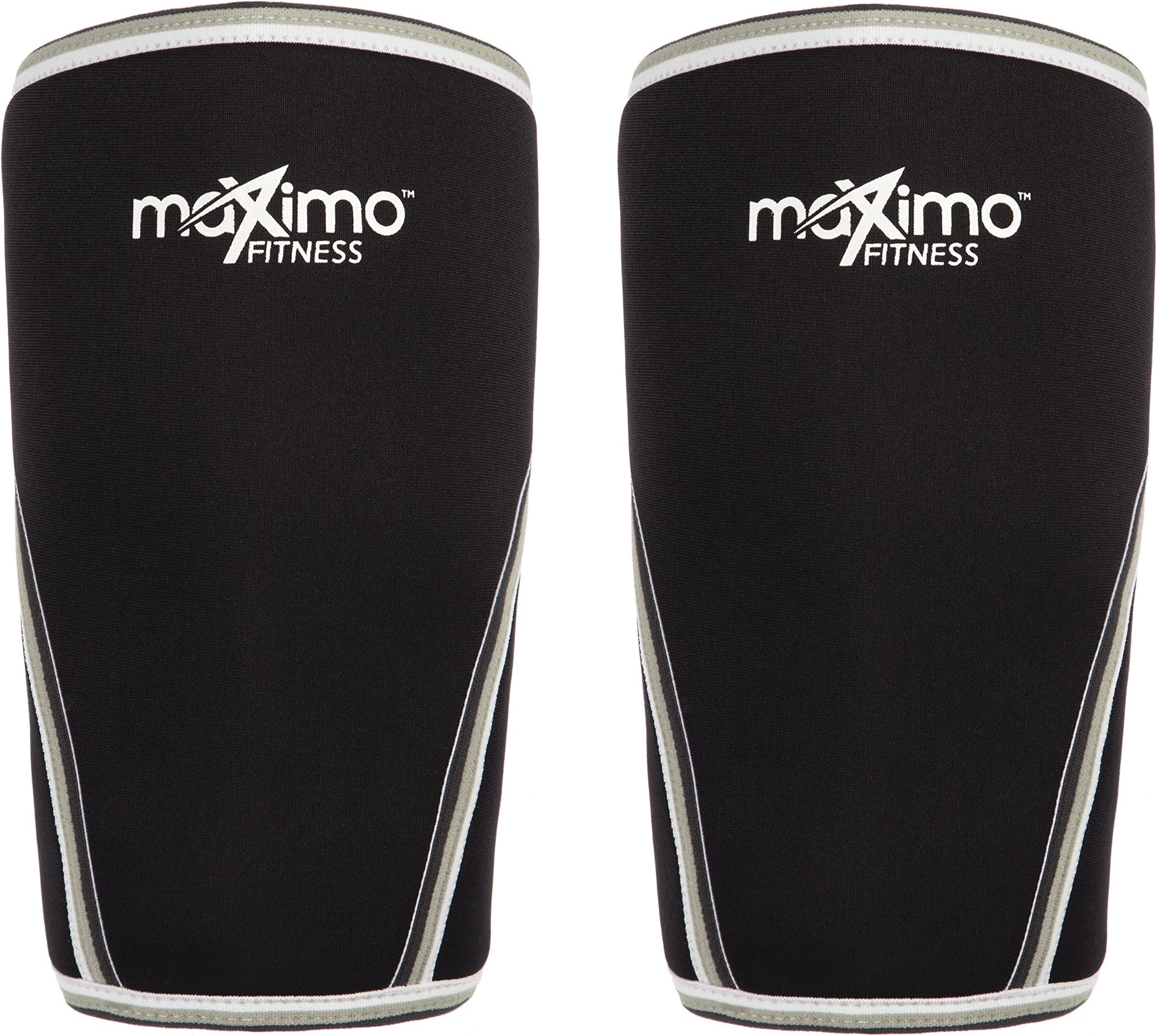 Knee Sleeves (1 Pair) - Superior Quality, 7mm Neoprene Compression Knee Support - Perfect for Crossfit, Weightlifting, Powerlifting, Running and All Sports - Ideal for Men & Women.