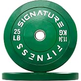 Fitvids 2-Inch Olympic Rubber Weight Plates Sets, Bumper Plates Set Barbell for Strength Training, 160-370 Lbs Multiple Options