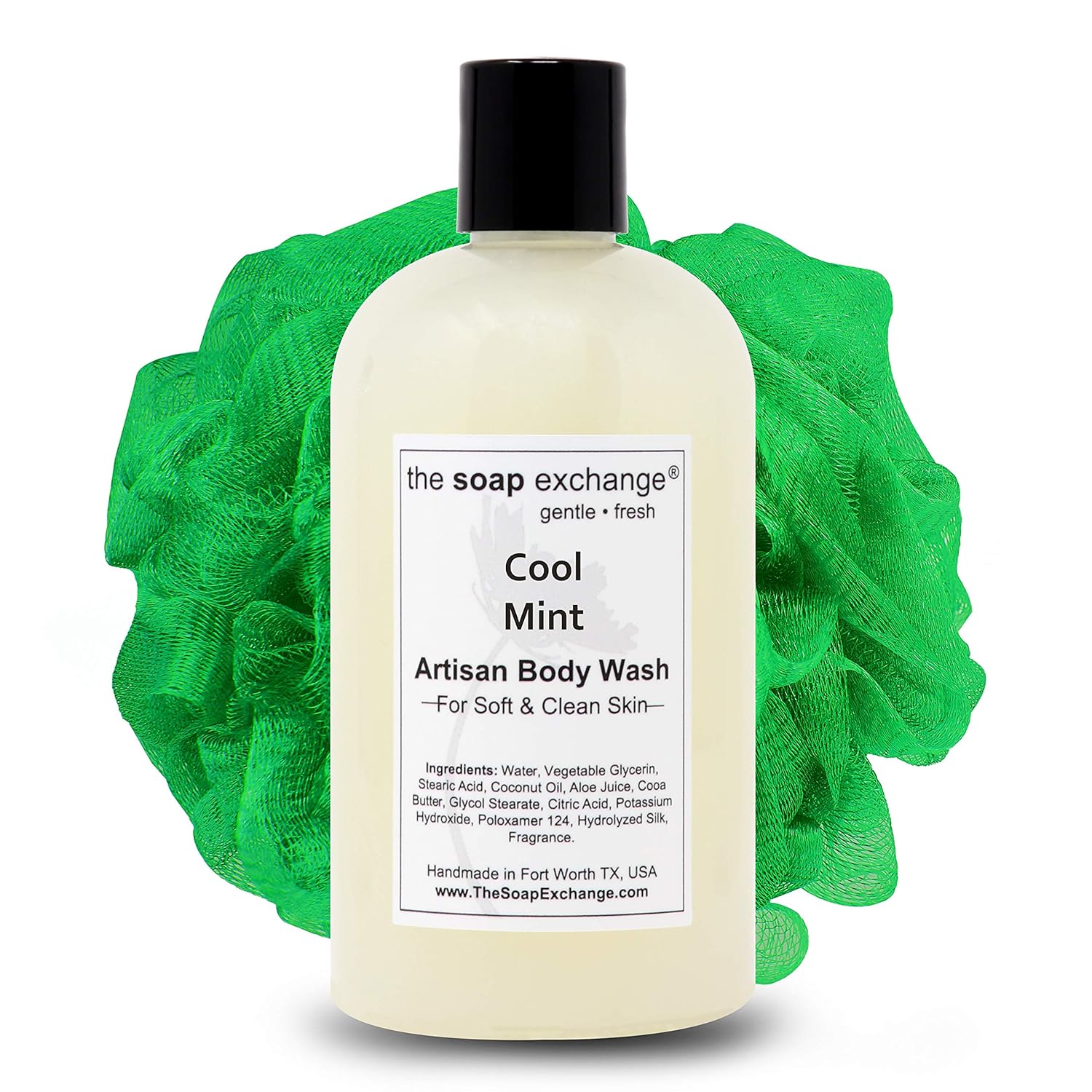 The Soap Exchange Body Wash Cool Mint Scent Hand