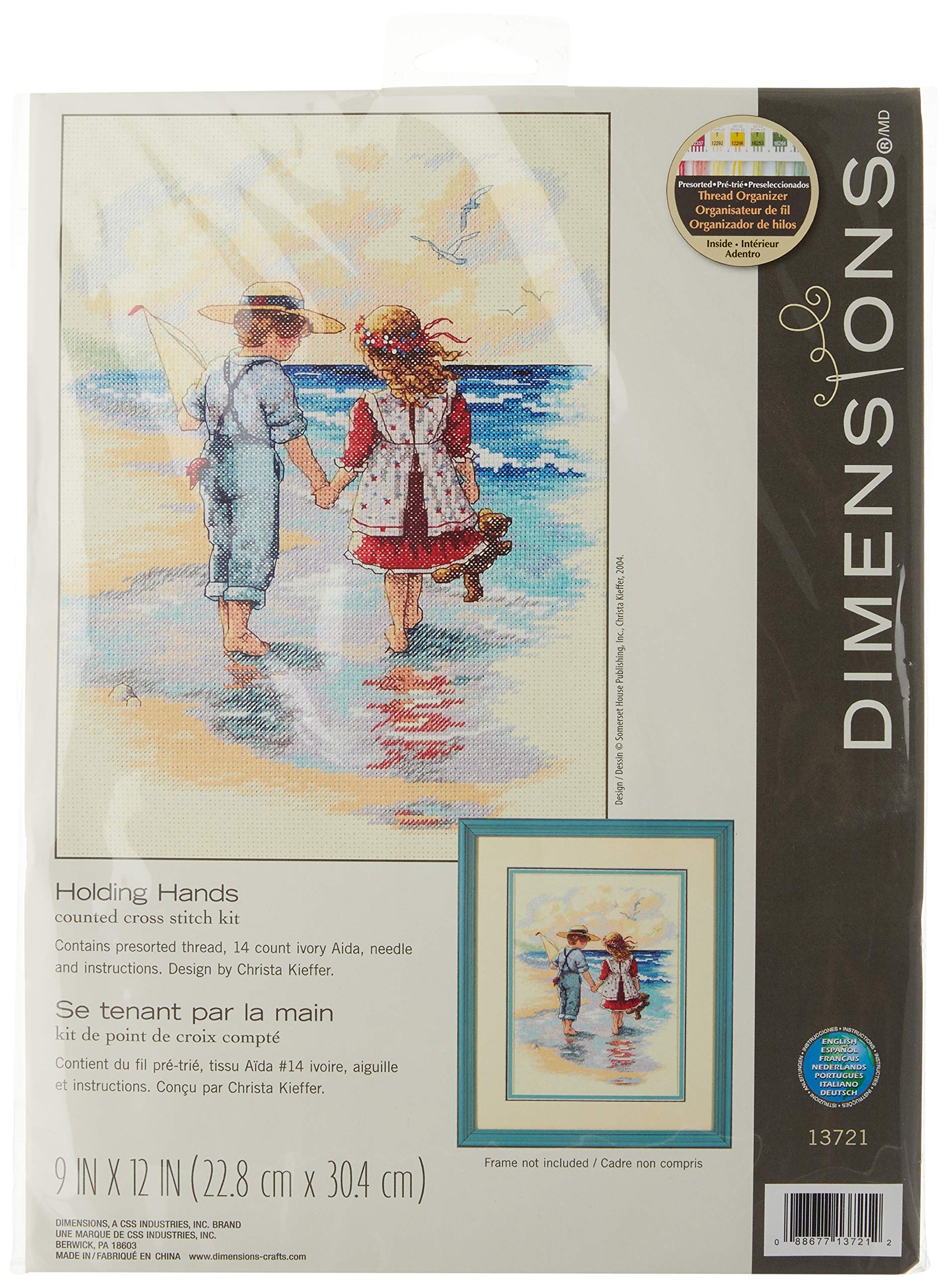 DIMENSIONS 13721 Holding Hands, Blue