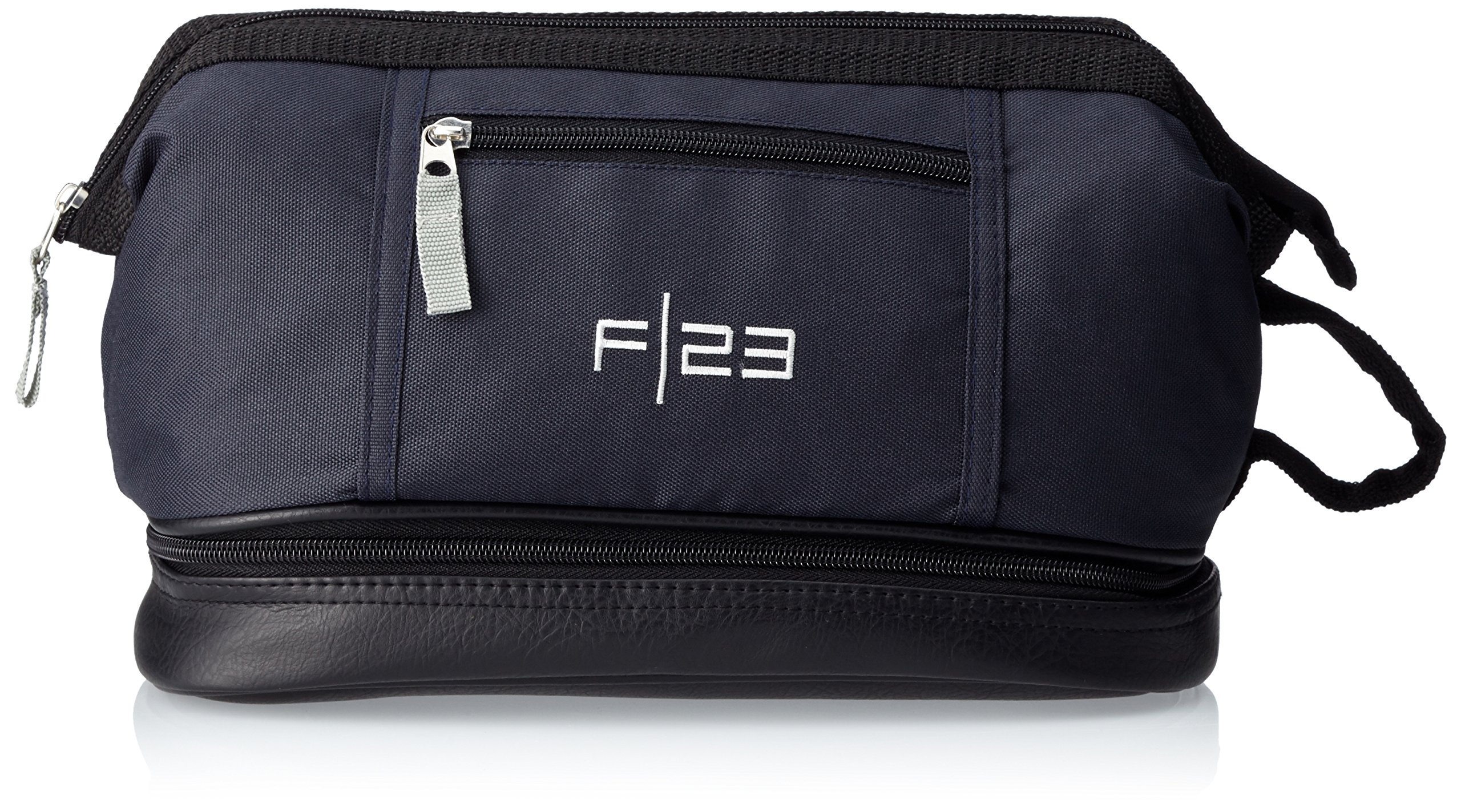F | 23 culture bag with wet compartment, polyester, 29 cm, marine
