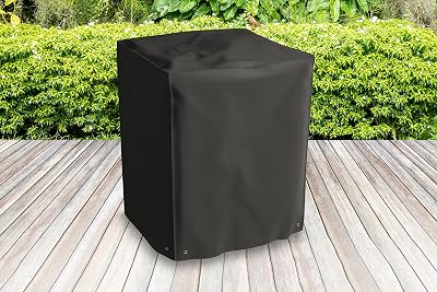 Bosmere Protector 6000 Firepit Cover 84cm Waterproof Heavy Duty Black