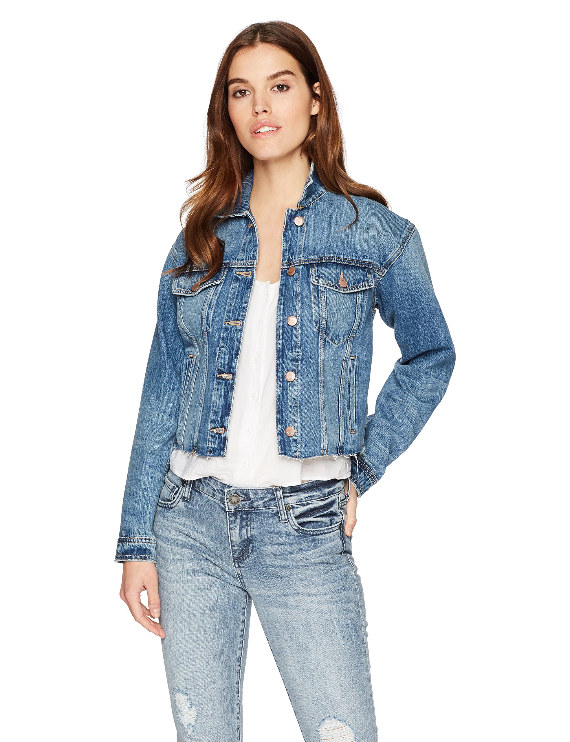 denim jacket cut off