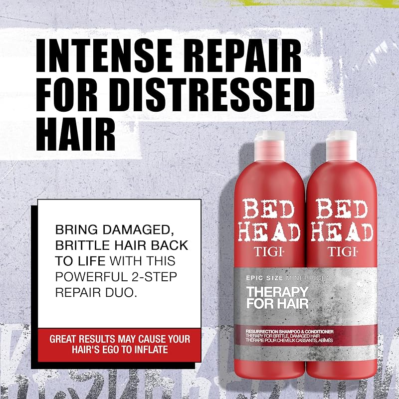 by TIGI Resurrection Shampoo & Conditioner Set, 2 x 750 ml