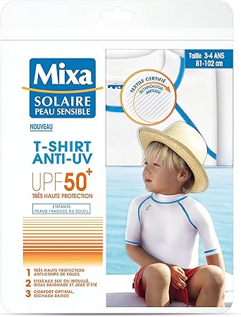 maglietta anti uv bambino