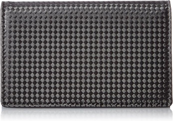 [ノイインテレッセ] シャッテン 名刺入れ クロ×ネイビー