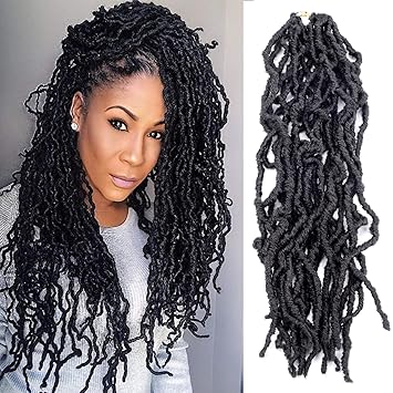 Amazon Com Vckovcko Nu Locs Faux Locs Crochet Hair 6 Bundles Lot