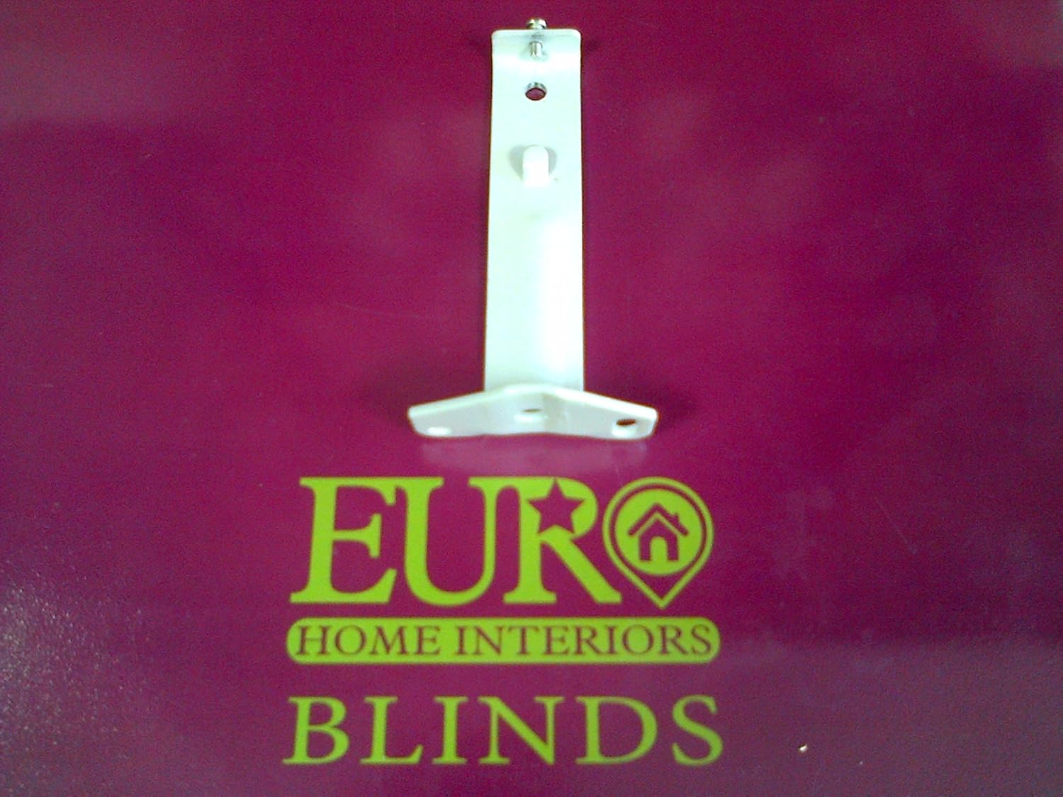 10PK VERTICAL BLIND FACE FIX BRACKETS FOR SLIMLINE TRACK / 89MM WIDE