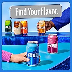 Zevia Zero Sugar Soda, Caffeine Free Cola, 12 oz
