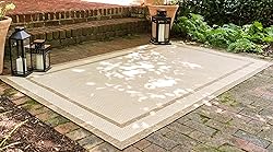 Unique Loom Outdoor Border Collection Area Rug