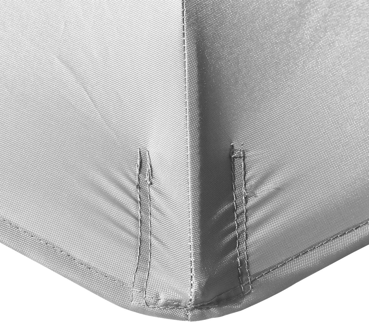 Patio Lawn Garden Umbrellas Abccanopy 9ft Outdoor Umbrella Replacement Top Patio Umbrella Market Umbrella Replacement Canopy With 8 Ribs Beige
