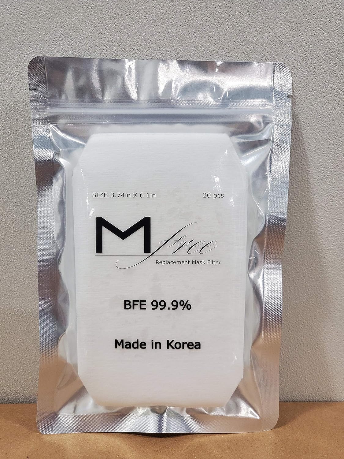 [M-Free][All New][Made in Korea] 20PCS MB Melt-Blown Replaceable FACE Cover Filter high Efficiency[Similar or Better Than That pm2.5 Activated Carbon]: Health & Personal Care